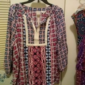 Crown and Ivy plus size top 3x